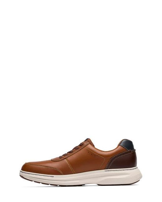 Clarks Brown Craftwell Lace-Up Sneaker for men