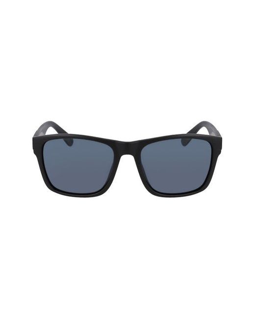 Cole Haan Blue 55Mm Polarized Square Sunglasses for men