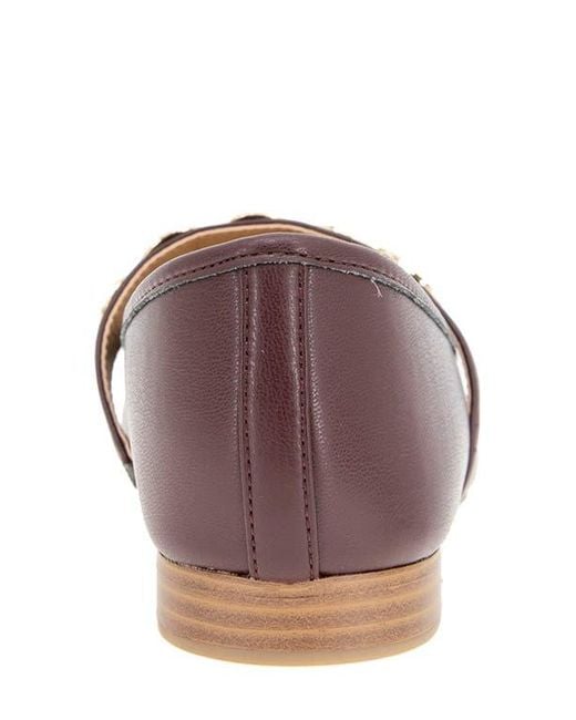 Kensie Brown Eliane Mary Jane Flat
