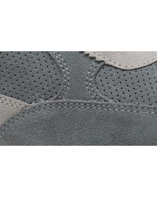 Johnston & Murphy Gray Chase Perforated Sneaker for men