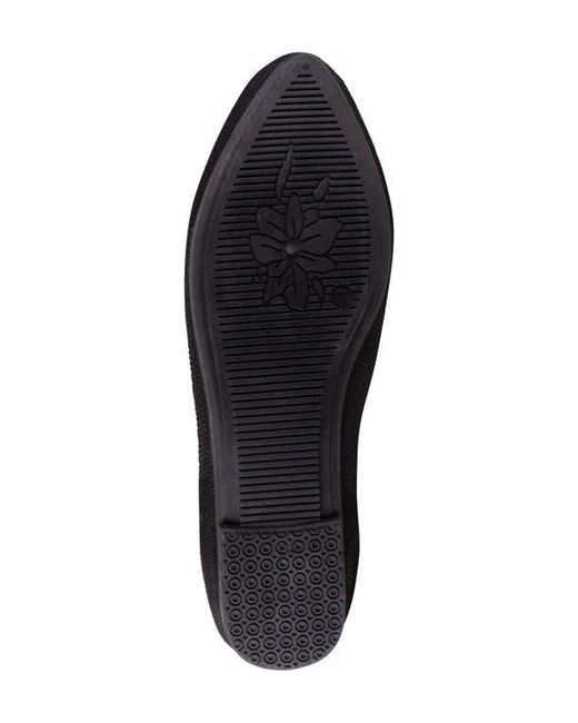 Tahari Black Tortuga Ballet Flat