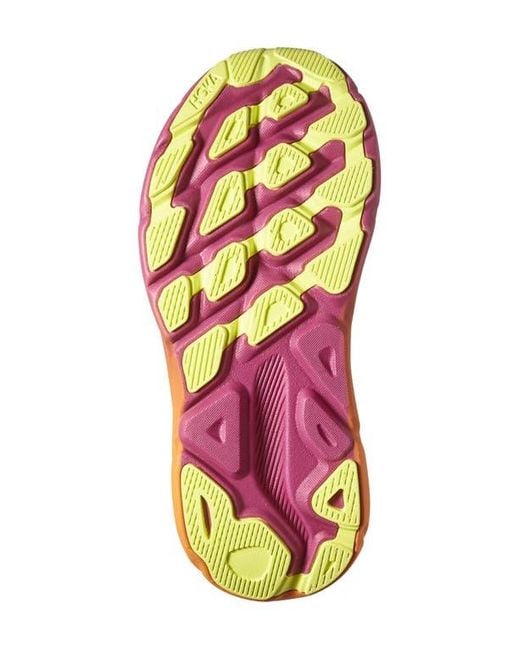 Hoka One One Purple Clifton 9 Running Shoe
