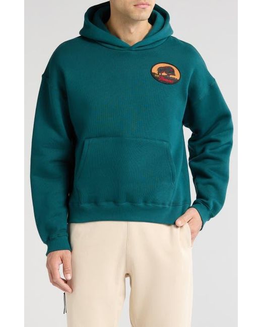 Pleasures Blue X Iuter Vincenzo Hoodie for men