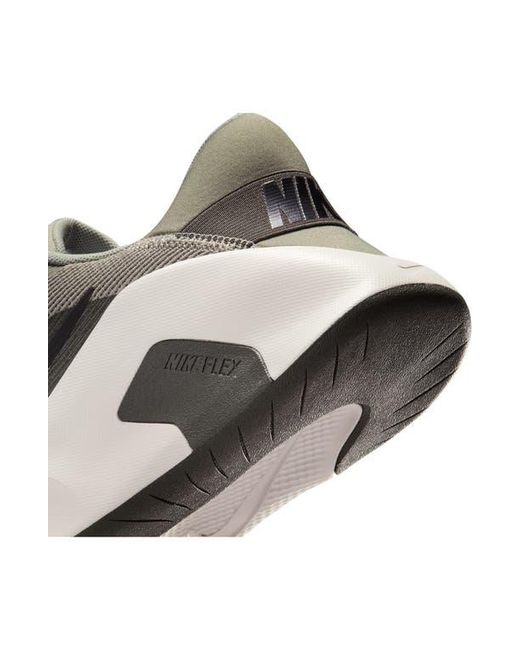 Nike Gray Flex Train Athletic Training Shoe for men