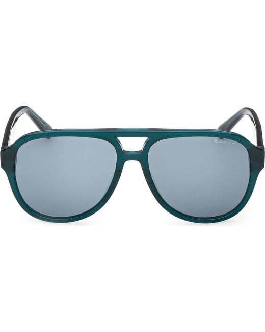 Gant Blue Pilot Sunglasses for men