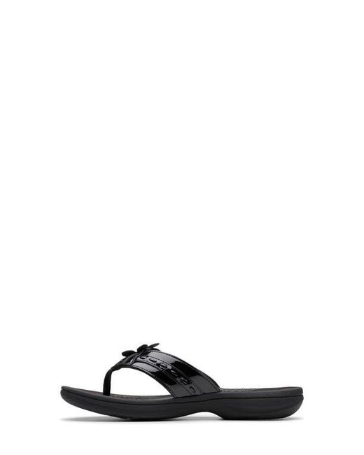 Clarks Black Breeze Opal Sandal