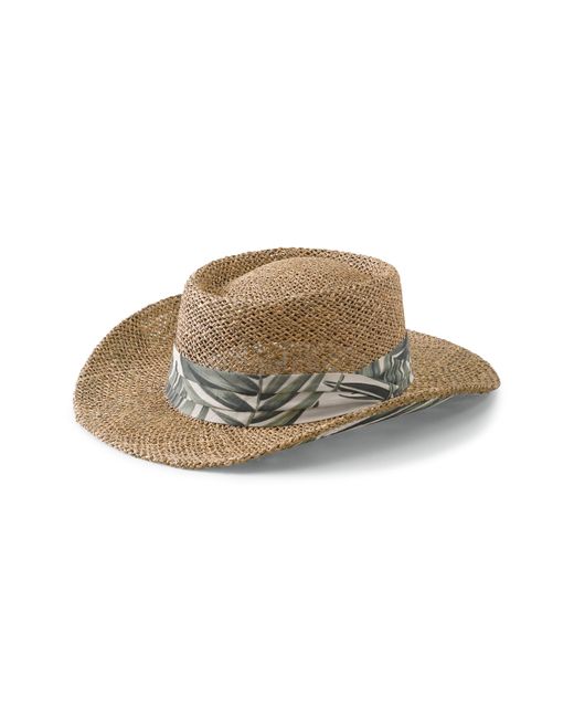 San Diego Hat Multicolor Seagrass Gambler Hat for men