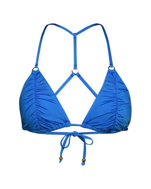 Sunshine 79 Blue Triangle Slider Bikini Top