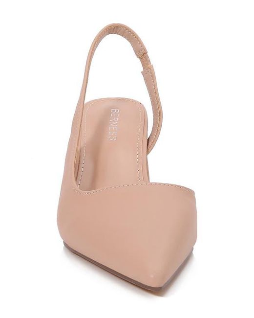 BERNESS Pink Celestin Slingback D'Orsay Pump