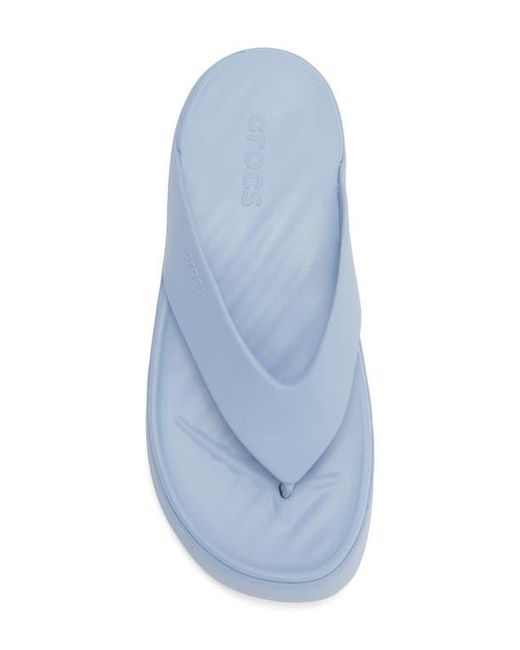 CROCSTM Blue Getaway Platform Flip Flop