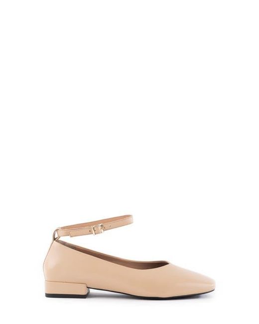 Seychelles Pink Pumpkin Ankle Strap Square Toe Pump