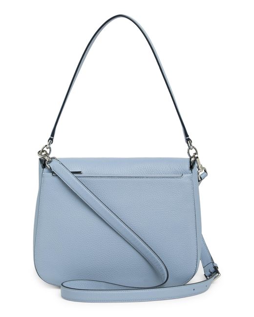 Kate Spade Blue Kailee Medium Flap Shoulder Bag