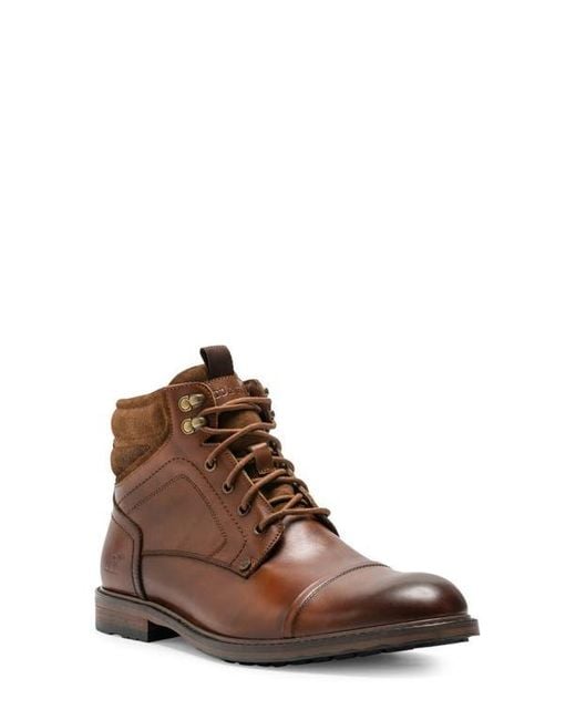 Rodd & Gunn Brown Dunedin Military Boot for men