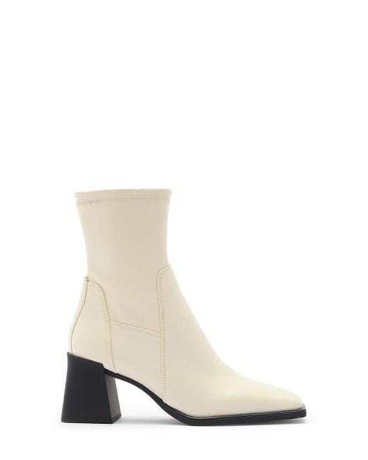 Steve Madden Natural Vallie Square Toe Bootie