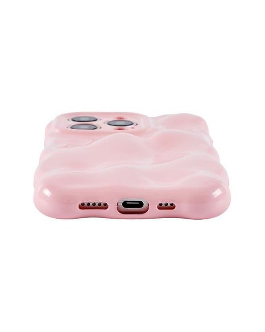 Auramma Pink Bubbles Iphone 15 Pro Case