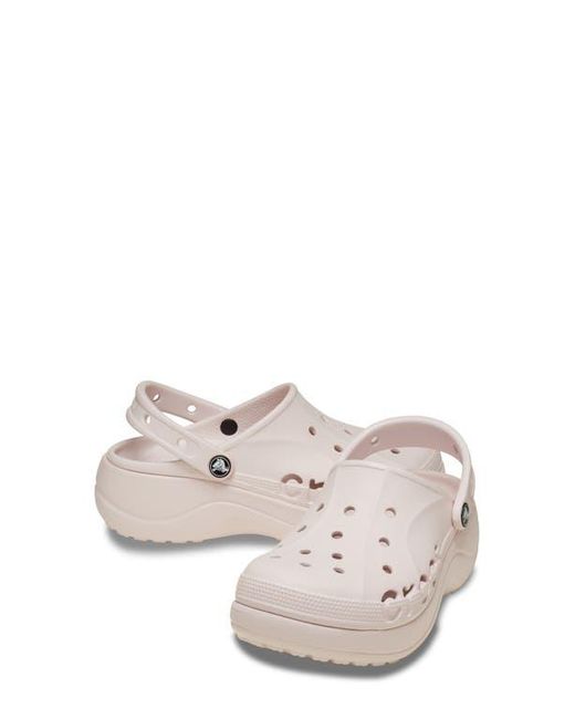 Crocs™ Baya Platform Clog in White | Lyst
