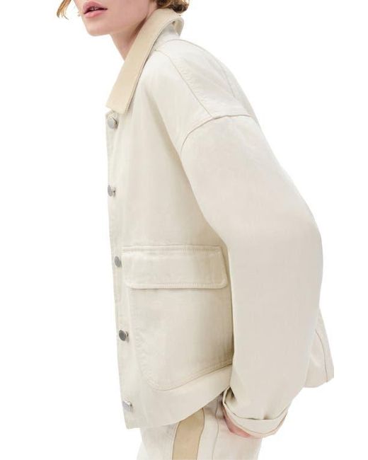 Rag & Bone White Natalia Denim Jacket