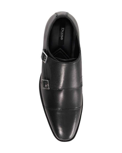 Dune Black Steff Monk Shoe for men