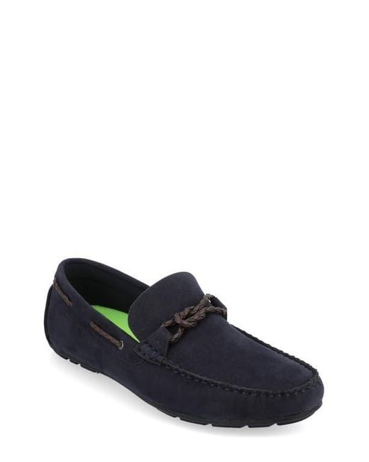 Vance Co. Blue Tyrell Driving Loafer for men