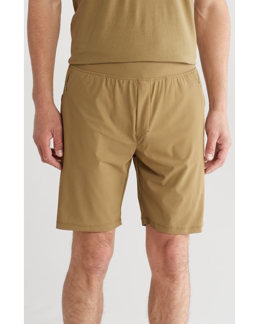 Kenneth Cole Natural Water Repellent Active Stretch Running Shorts for men