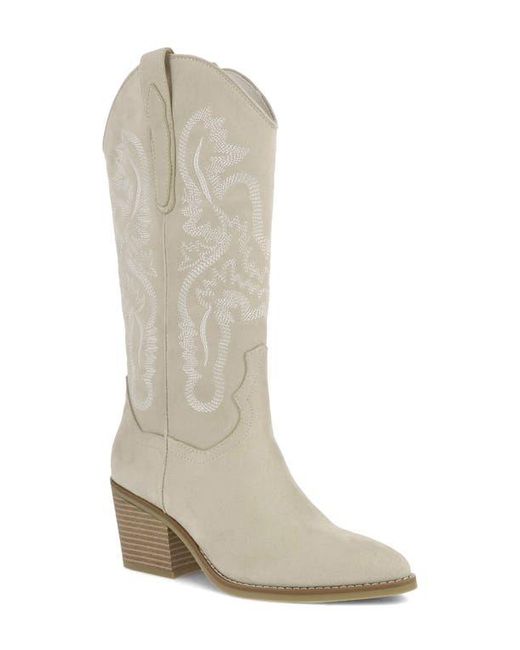 MIA White Crosley Western Boot