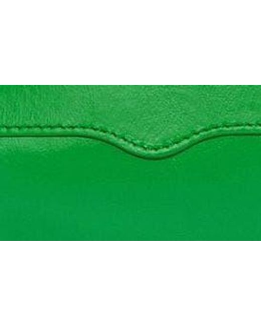 Rebecca Minkoff Green Micro Mini M.a.b. Leather Crossbody Bag
