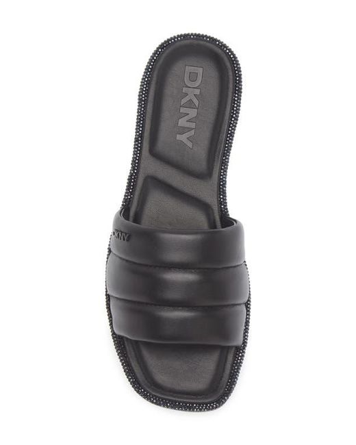 DKNY Gray Slide Sandal