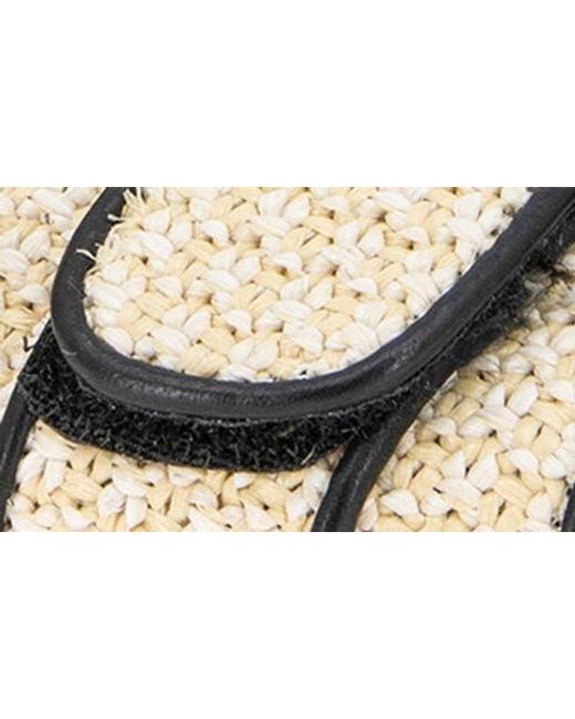 BCBGeneration Black Bara Platform Slingback Sandal