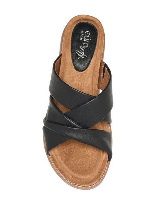 EuroSoft Black Eirene Sandal
