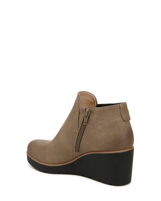 Naturalizer Brown Affirm Wedge Bootie
