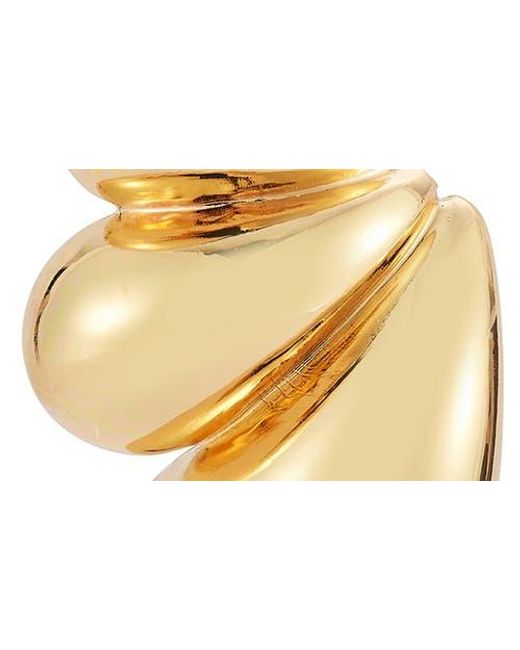 Sphera Milano Metallic Statement Stud Earrings