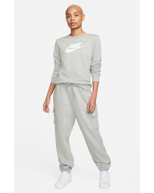 Nike Gray Sportswear Club Fleece