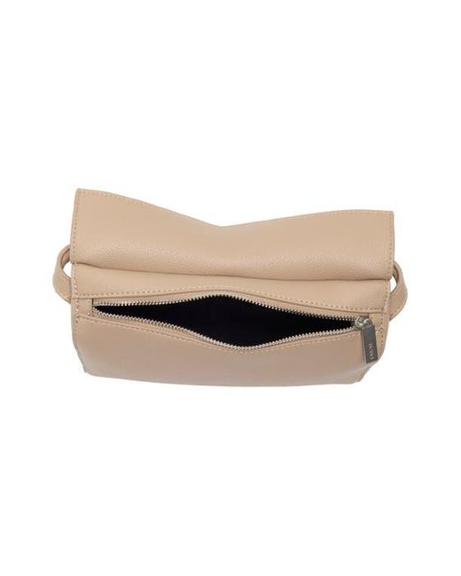 BCBGMAXAZRIA Natural Top Handle Mini Shoulder Bag