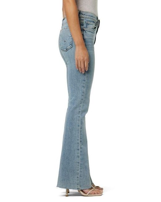 Hudson Blue Barbara Raw Hem High Waist Bootcut Jeans