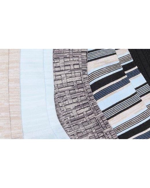 Nordstrom Rack Multicolor Assorted 5-Pack Dress Socks for men
