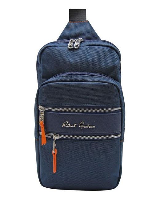 Robert Graham Ricky Sling Bag in Blue for Men Lyst