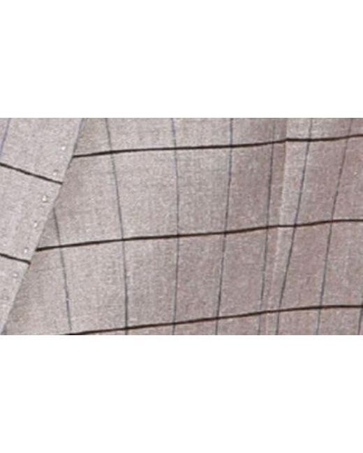 Tailorbyrd Gray Mini Windowpane Sport Coat for men