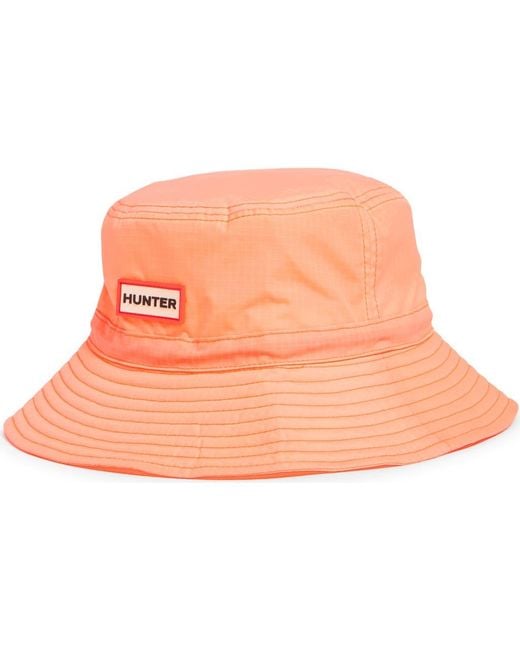 Hunter Orange Packable Bucket Hat