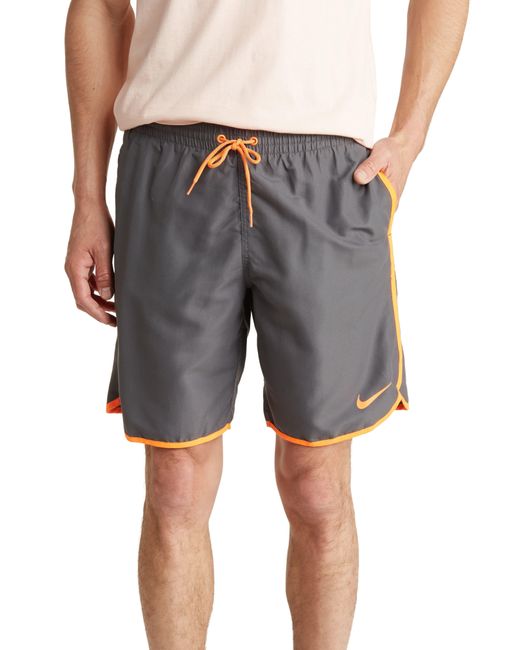 Nike Gray 9" Volley Shorts for men