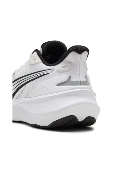 PUMA White Pulse Pro Running Shoe for men