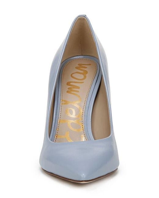 Sam Edelman Blue Hazel Pointed Toe Pump