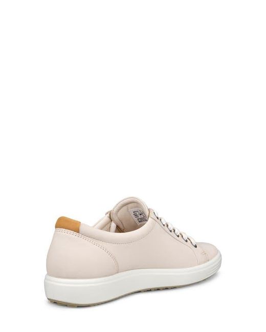 Ecco White Soft 7 Sneaker