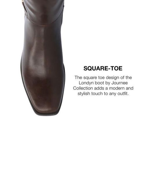 Journee Collection Brown Londyn Boot