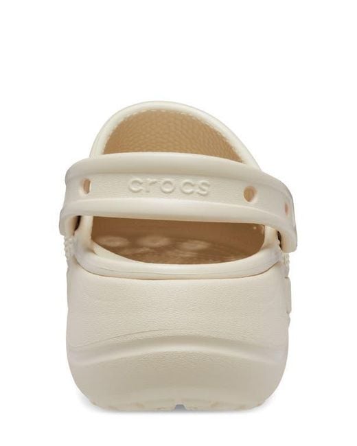 CROCSTM White Baya Platform Clog