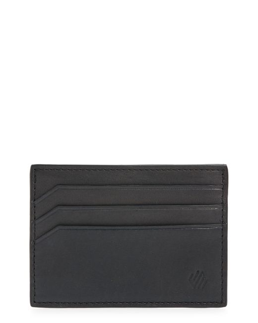 Johnston & Murphy Gray Rfid Leather Card Case for men