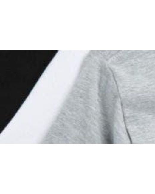 Nordstrom Black Pack Of 3 Stretch Cotton Trim Fit Crewneck T-shirt for men