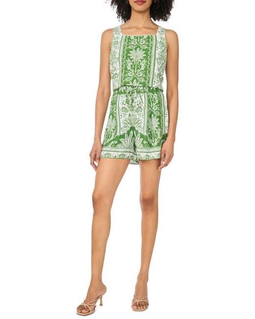 Cece Green Tank & Shorts Set
