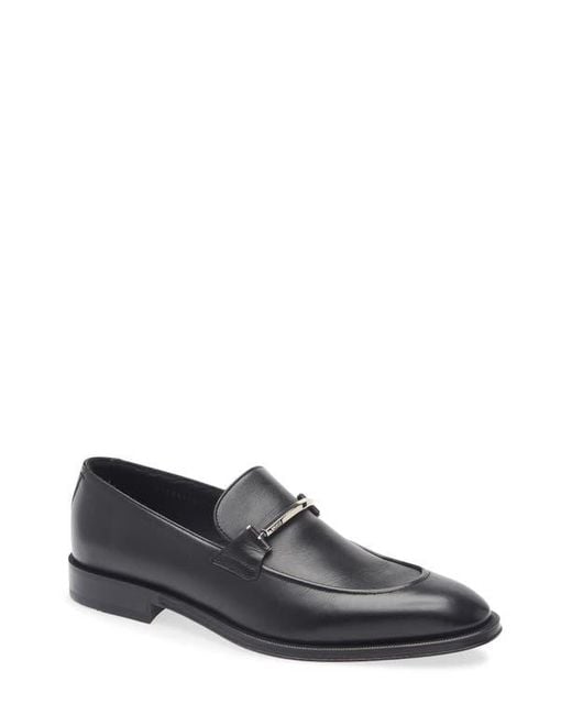 Boss Gray Derrek Bit Loafer for men