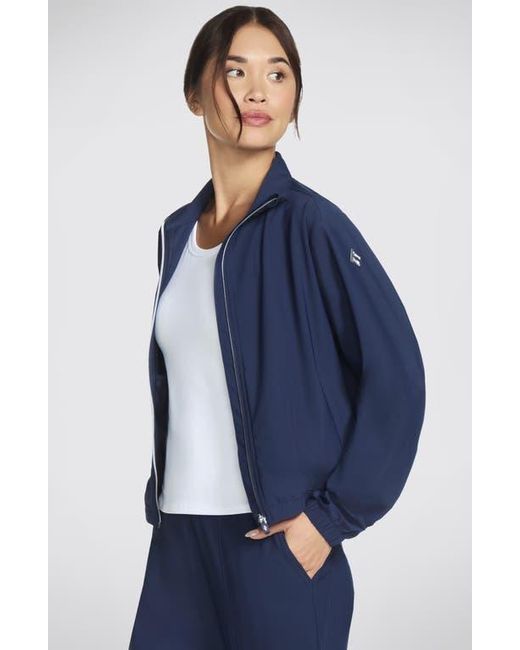 Skechers Blue Go Stretch Ultra Full Zip Jacket