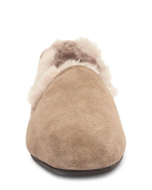 Aquatalia Gray Romie Faux Fur Lined Loafer